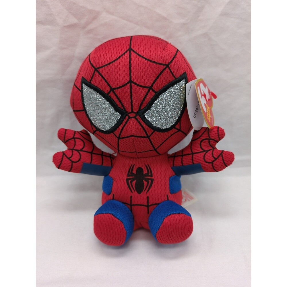 Ty Beanie Babies Spider-Man Plush With Tag 6"